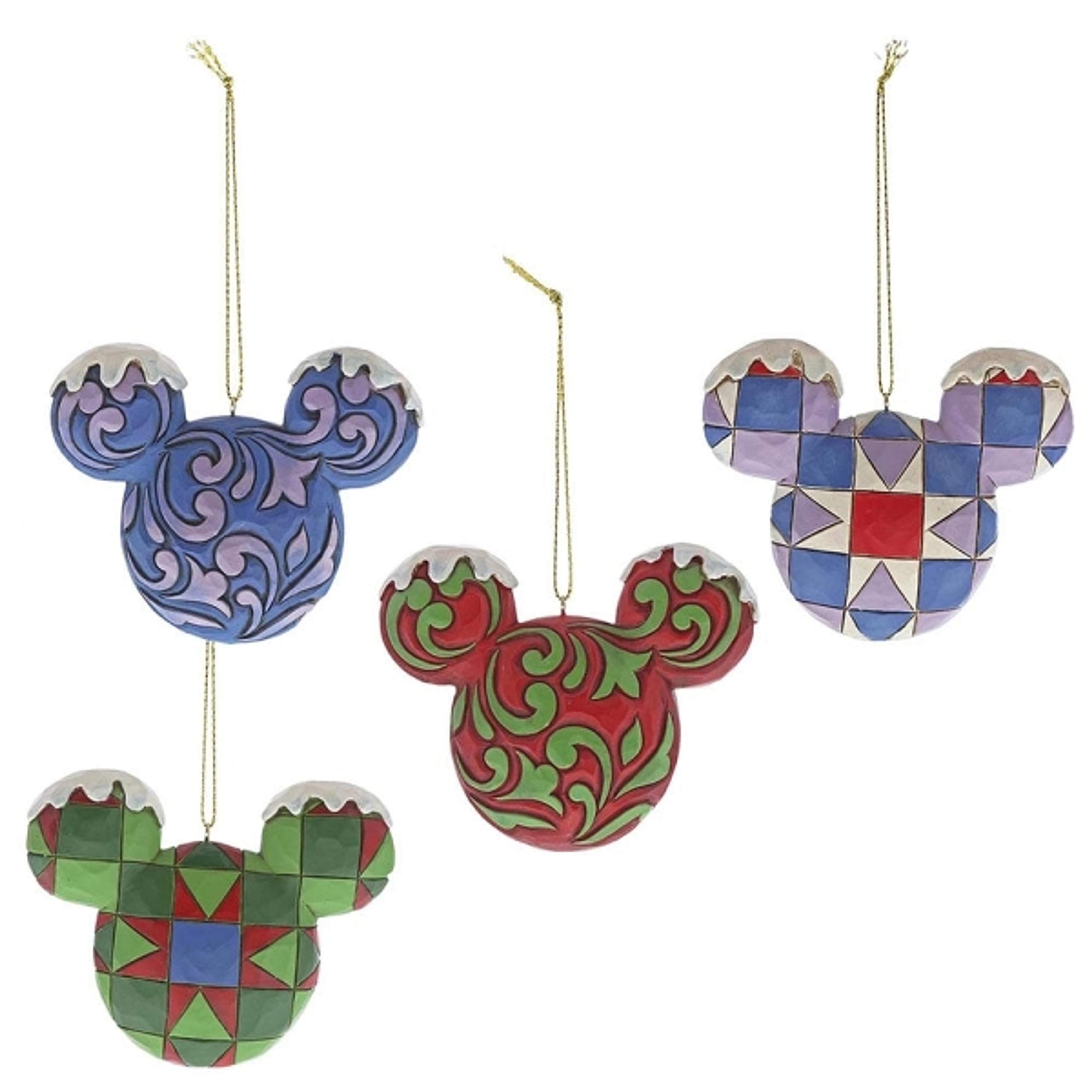 Traditions Disney ハンドペイント Department56 gift, enesco（enesco GUND, | Traditions Disney ミッキー クリスマス